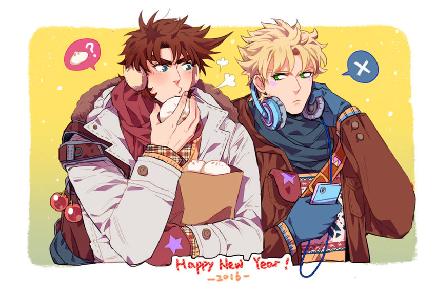 joseph joestar and caesar anthonio zeppeli (jojo no kimyou na bouken and 1 more) drawn by yway1101