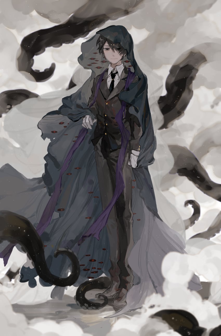 klein moretti (lord of the mysteries and 1 more) drawn by c929baiyepaihuai