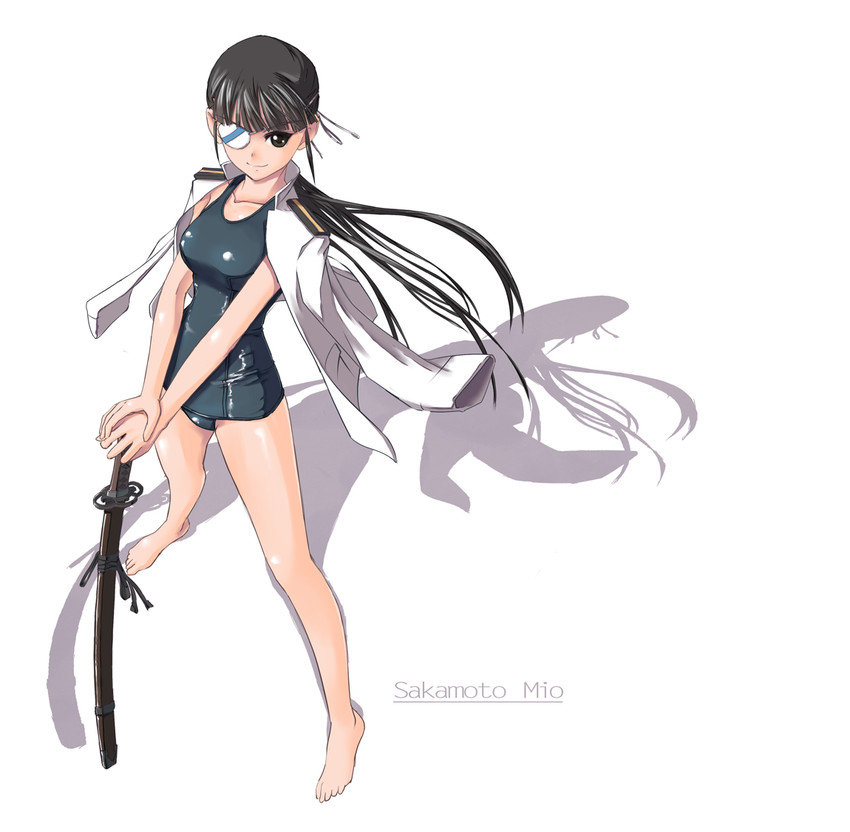 sakamoto mio (world witches series and 1 more) drawn by nenchi