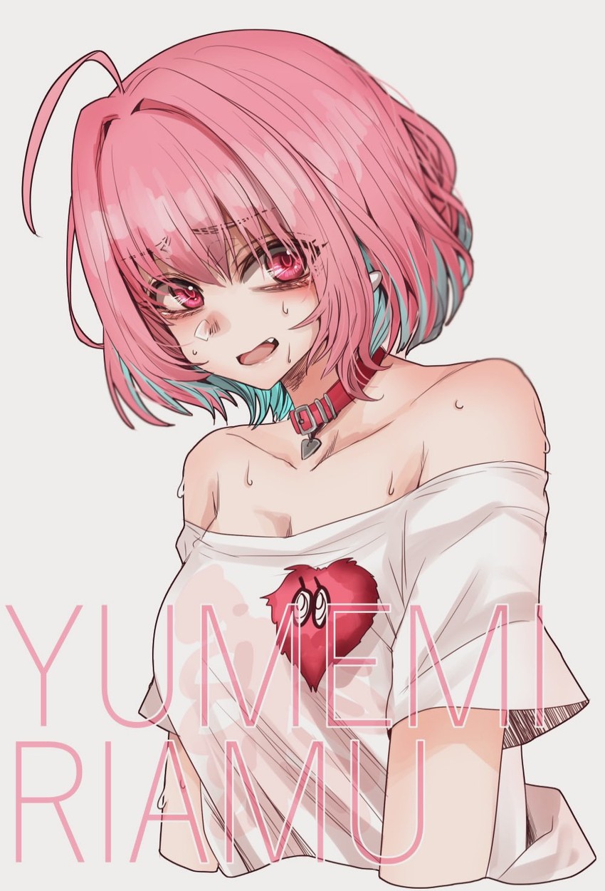 yumemi riamu (idolmaster and 1 more) drawn by gunjyou_(gunjyou_00)