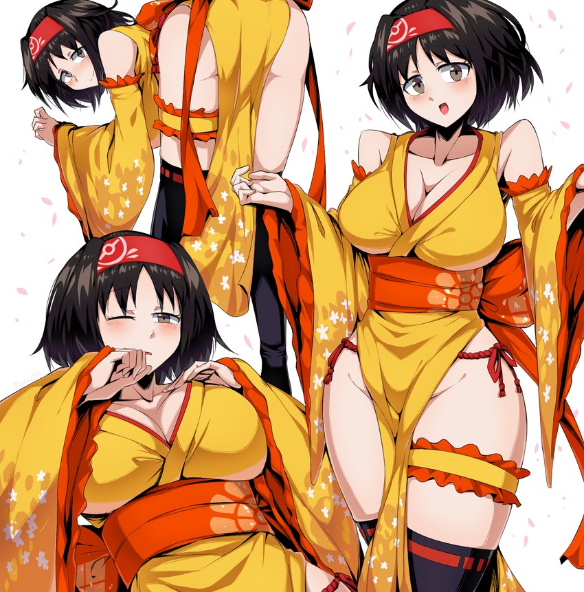 erika (pokemon and 1 more) drawn by shimure_(460)