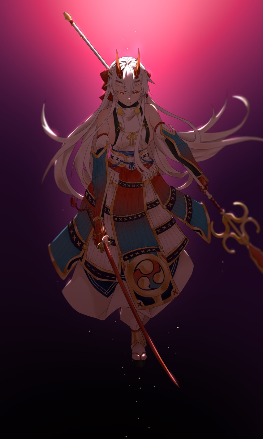 tomoe gozen (fate and 1 more) drawn by uma_no_oke