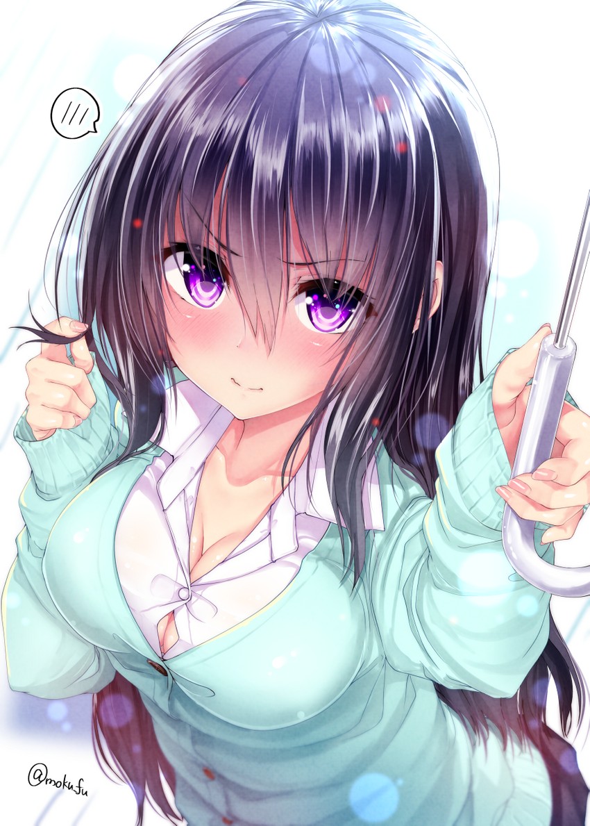girl (original) drawn by mokufuu