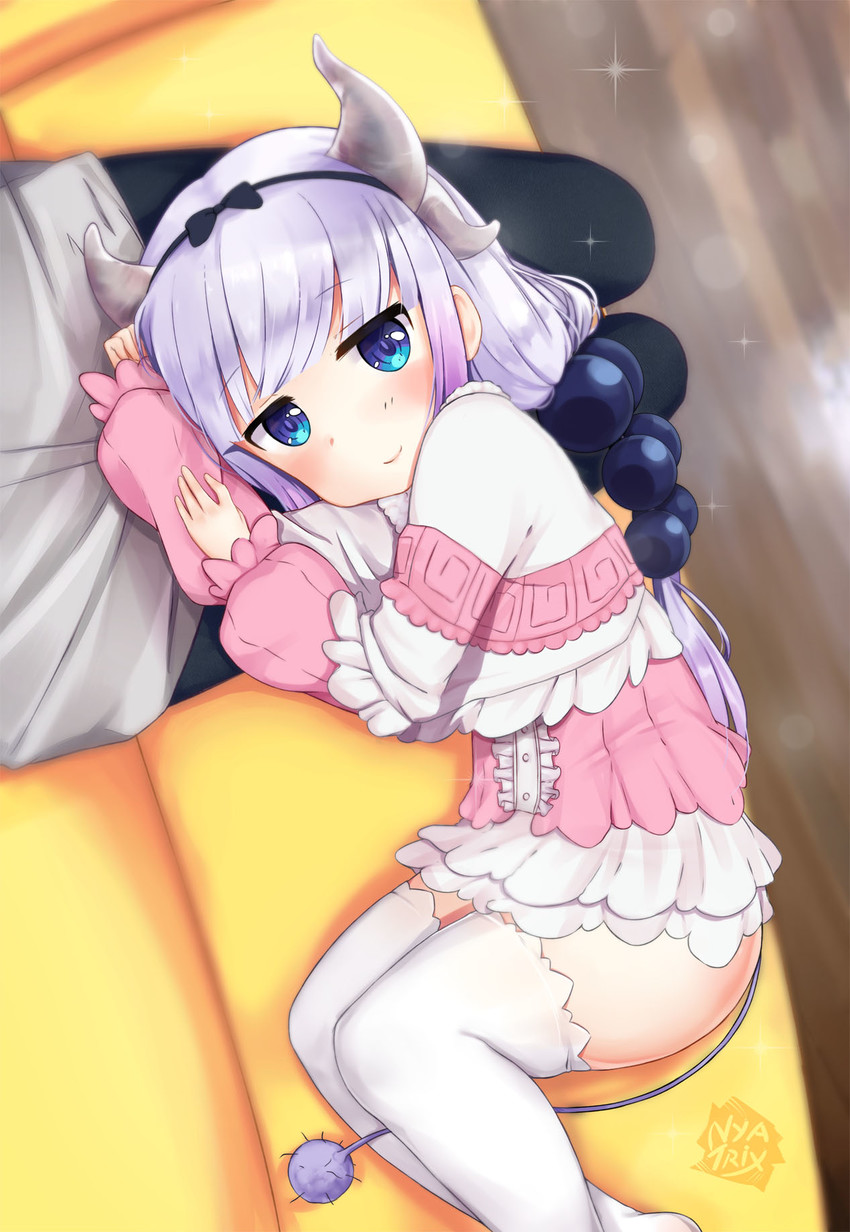 kanna kamui (kobayashi-san chi no maidragon) drawn by nyatrix