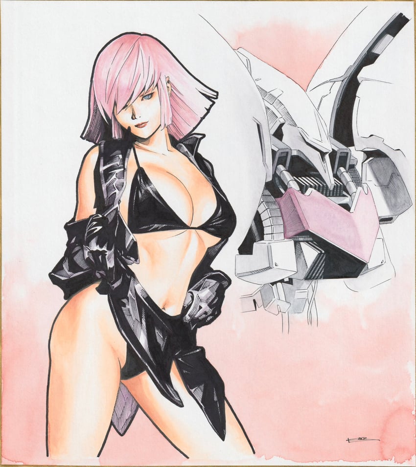 haman karn and qubeley (gundam and 3 more) drawn by ikeda_kazuhiro