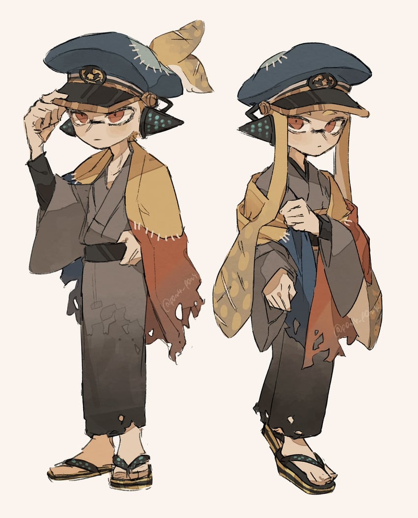 agent 3 (splatoon and 1 more) drawn by p0m4_p0m4
