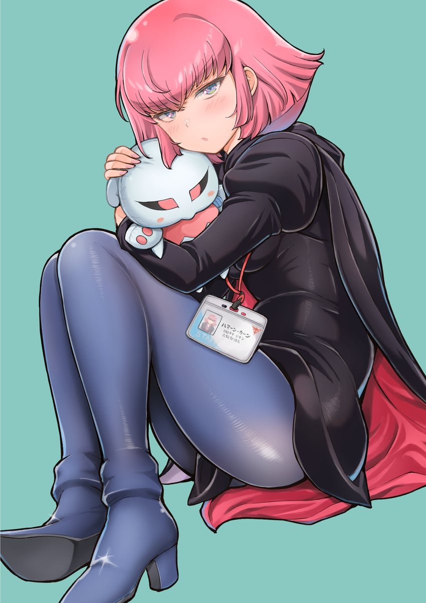 haman karn and qubeley (gundam and 1 more) drawn by iwasaki_masakazu