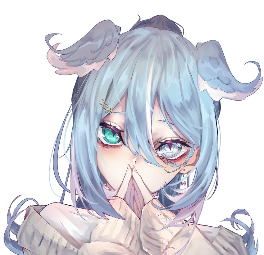 elira pendora (nijisanji and 1 more) drawn by komeneko_kun