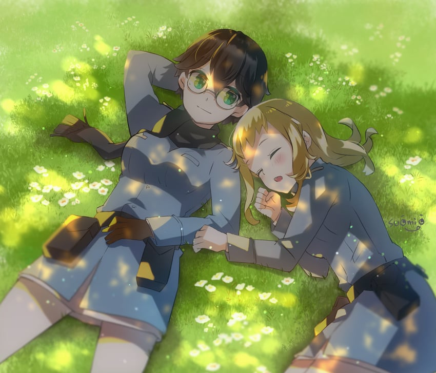 elma leivonen and eini a lukkanen (world witches series and 2 more) drawn by suomio