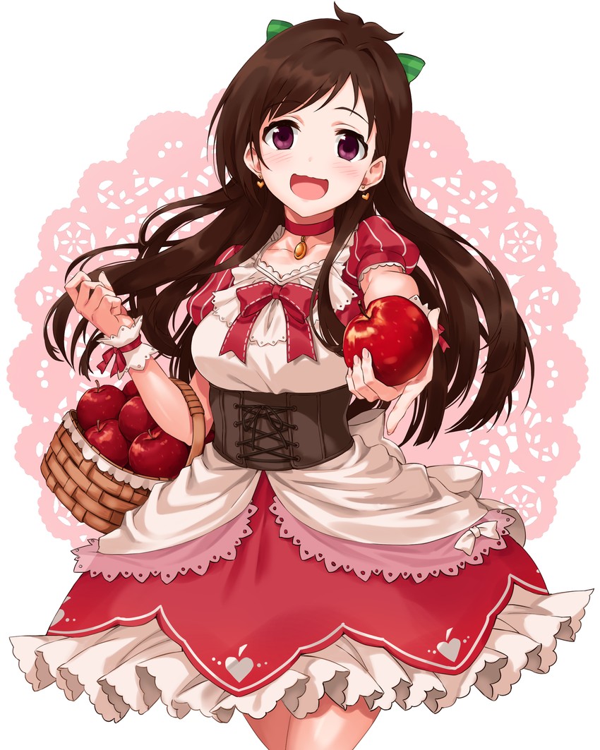 tsujino akari (idolmaster and 1 more) drawn by sirurabbit