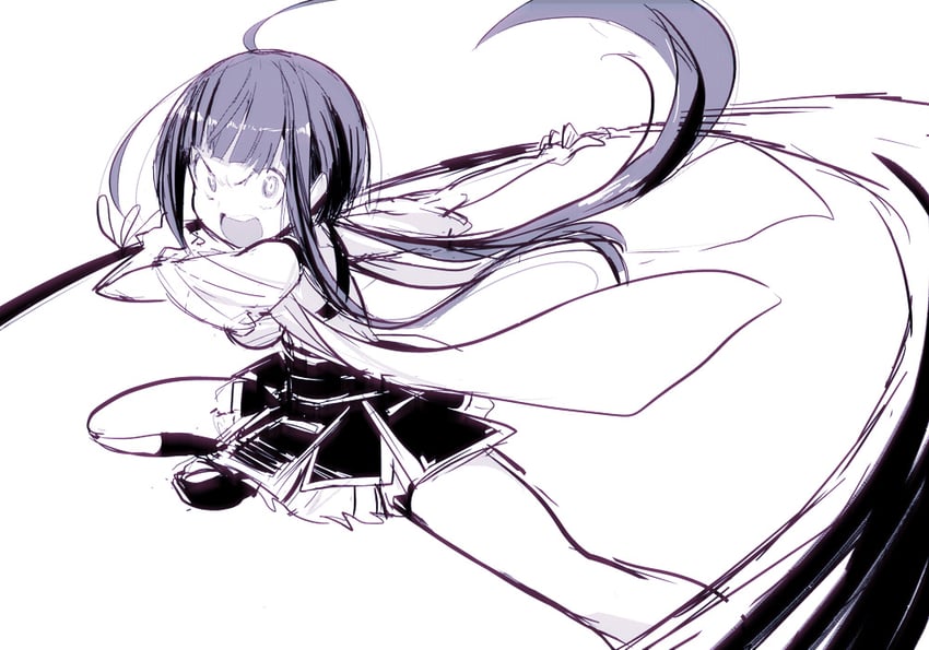 tatsuki asuka (mahou shoujo madoka magica and 1 more) drawn by ken_(koala)