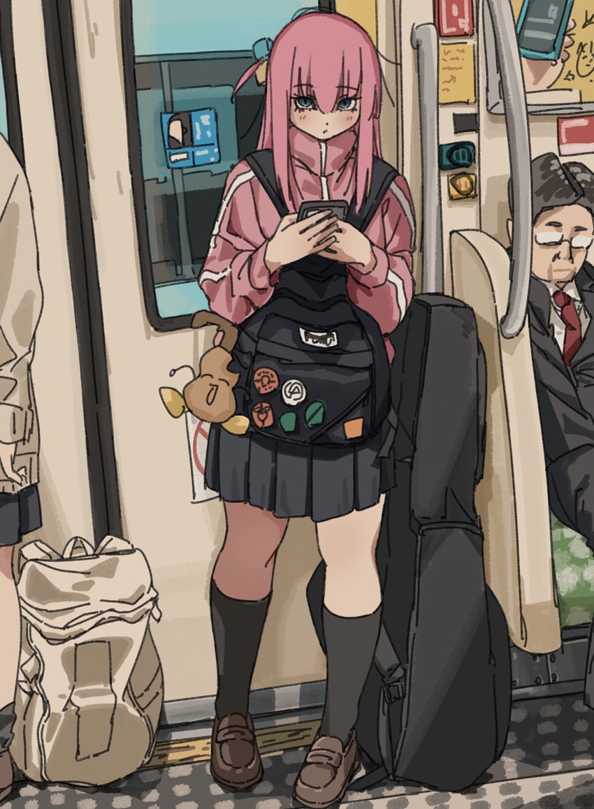 gotoh hitori and gitao (bocchi the rock! and 1 more) drawn by perutore