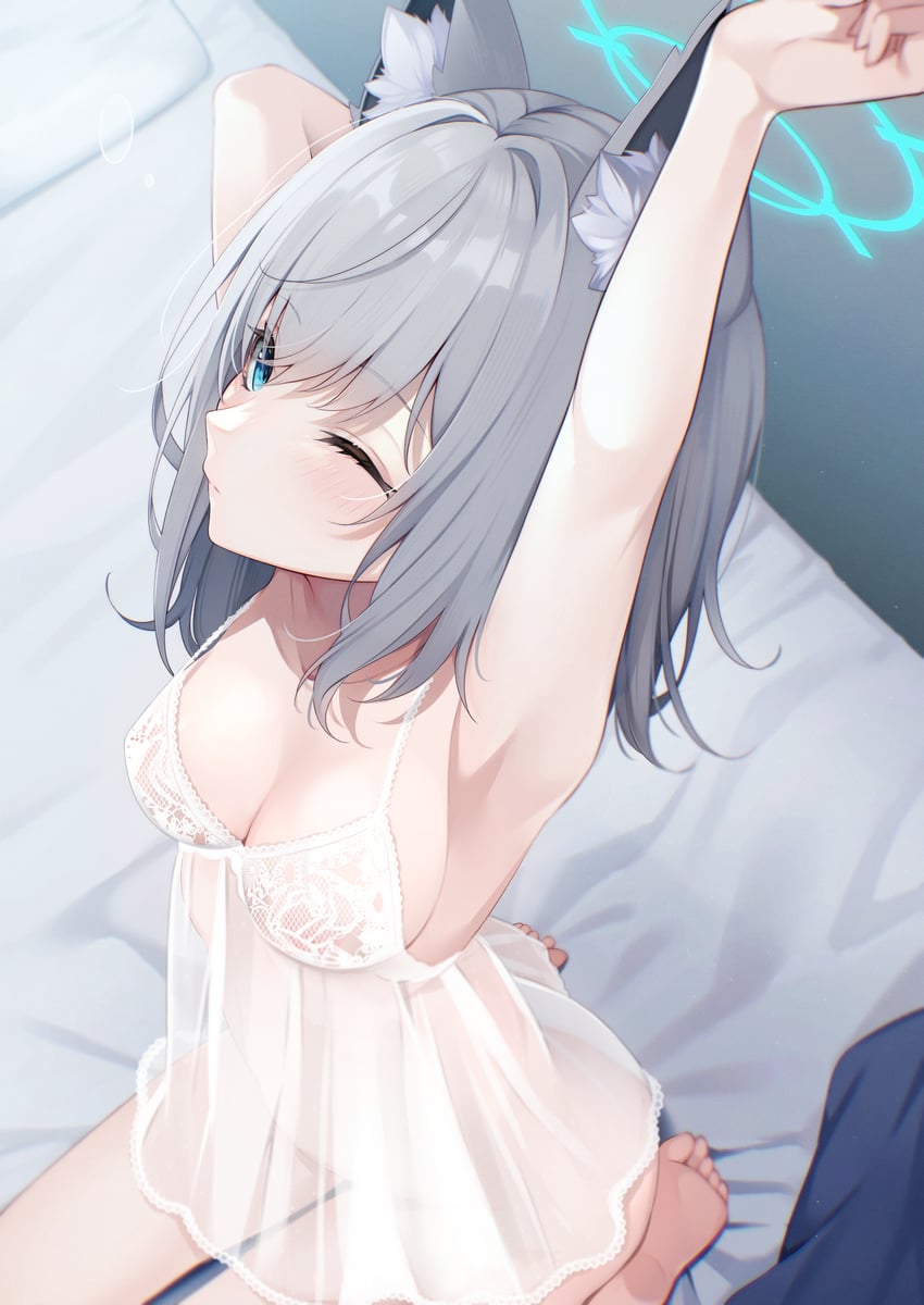 shiroko (blue archive) drawn by sasakichi_(ssk_chi)