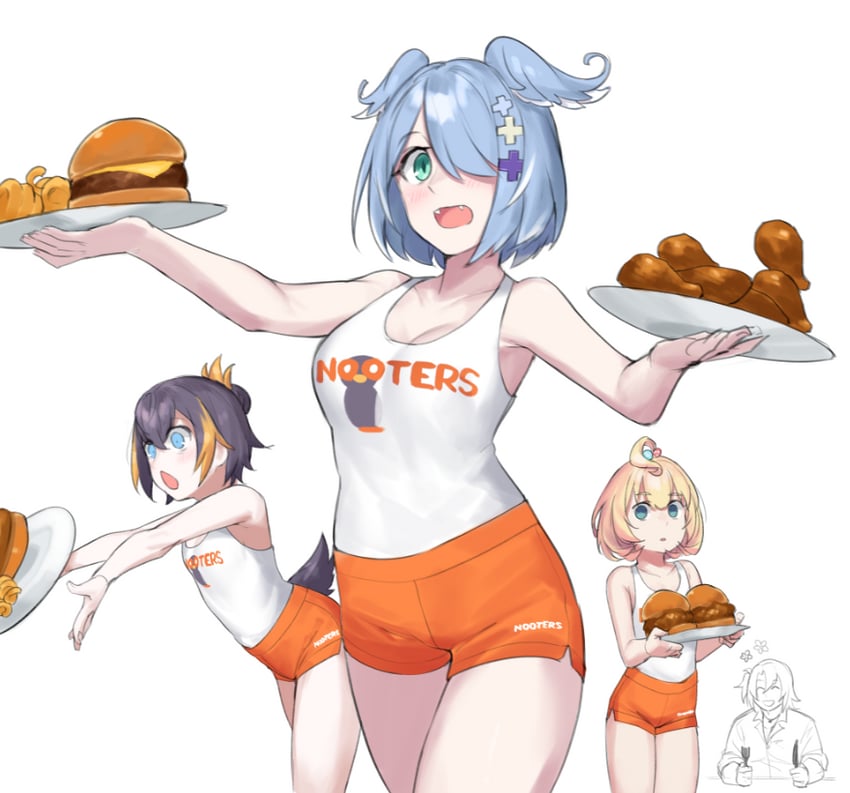 elira pendora, petra gurin, millie parfait, and luca kaneshiro (nijisanji and 2 more) drawn by dasdokter