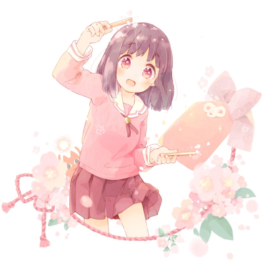 kasuga ayumu and mihama chiyo's father (azumanga daioh) drawn by shipu_(toppintetratorten)