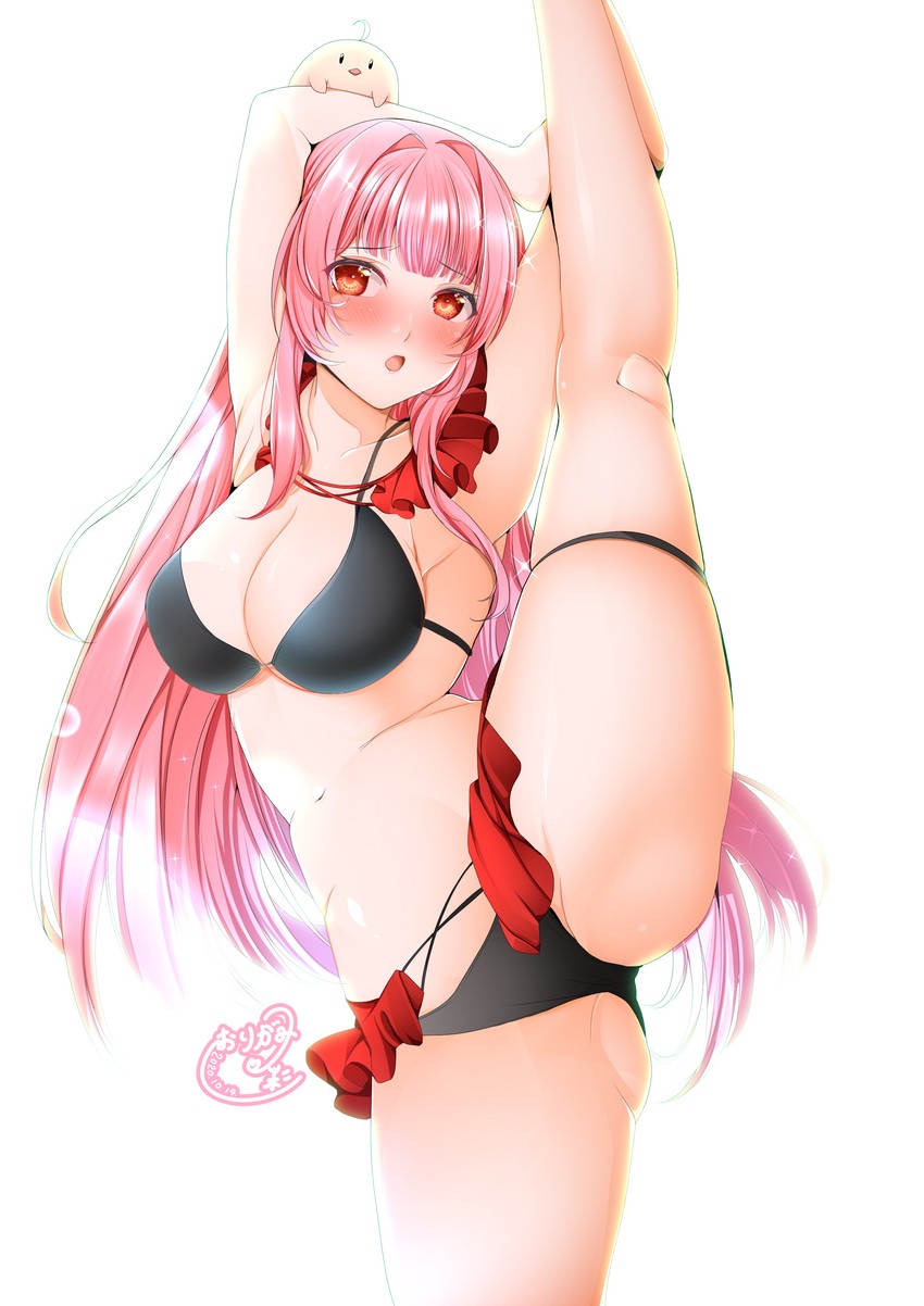 manjuu and princeton (azur lane) drawn by origami_aya