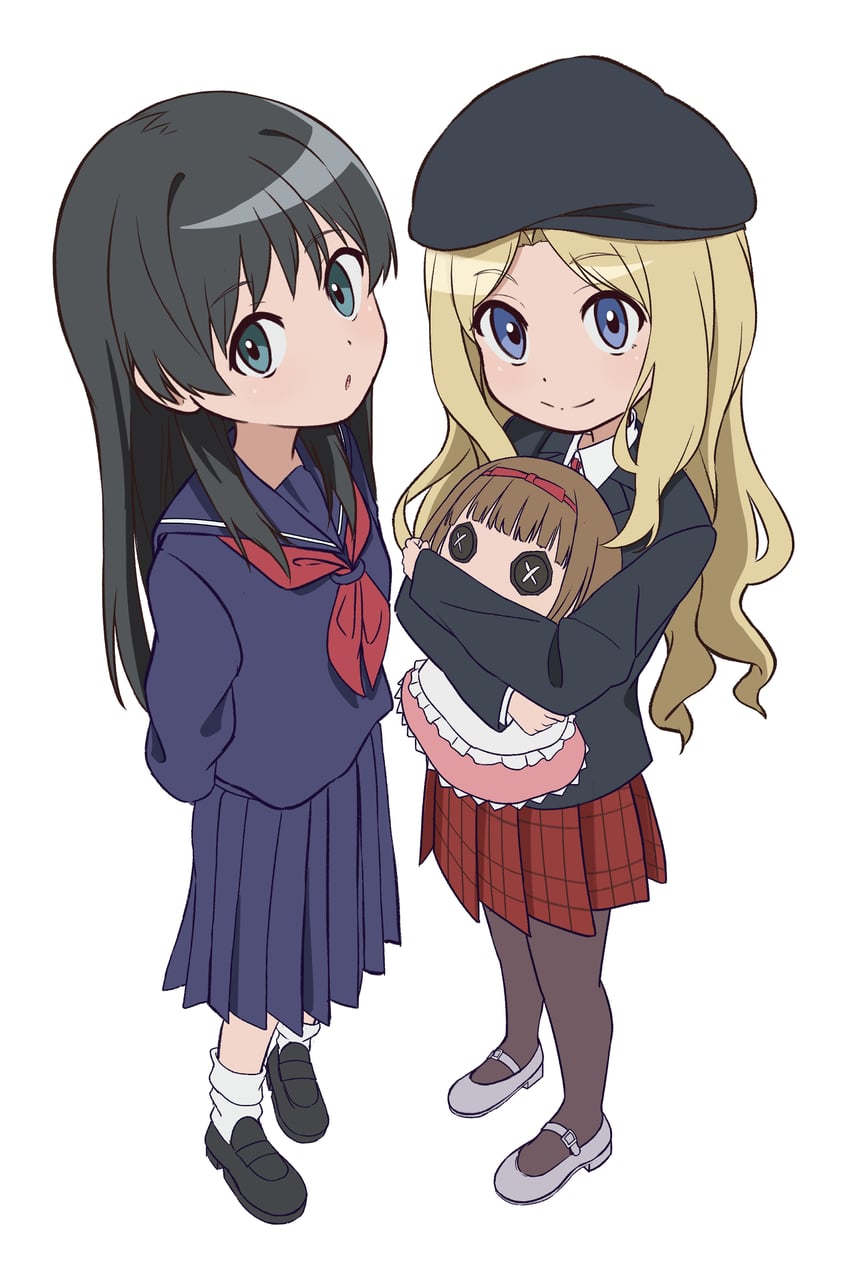 saten ruiko and frenda seivelun (toaru majutsu no index and 2 more) drawn by pension_z