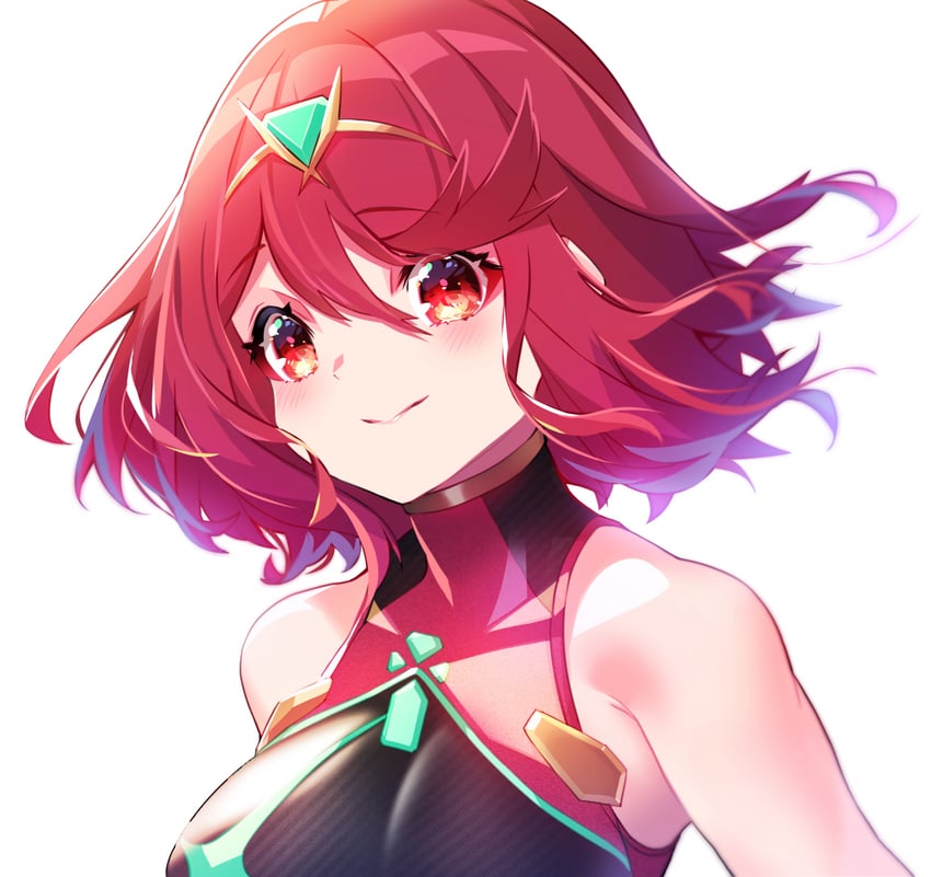 pyra (xenoblade chronicles and 1 more) drawn by cawang