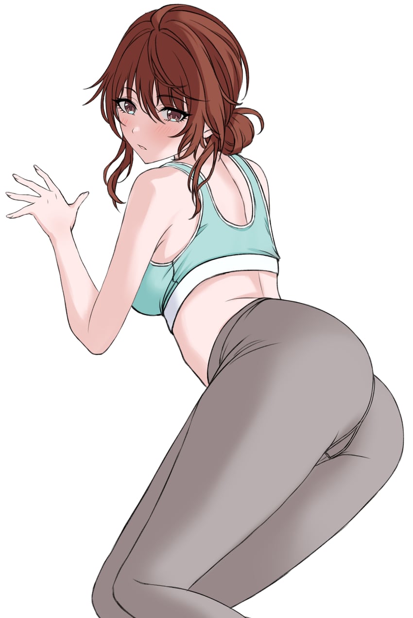aketa mikoto (idolmaster and 1 more) drawn by sulgi_park