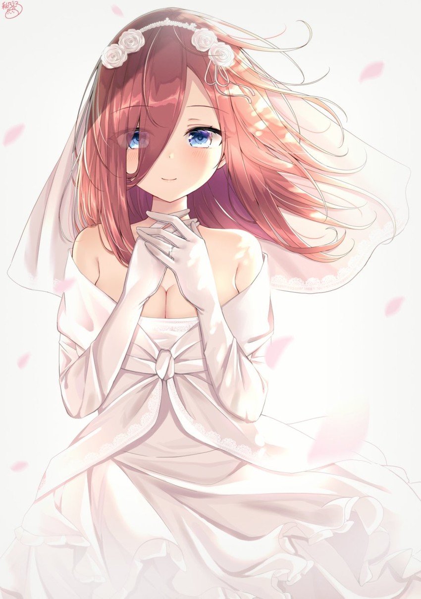 nakano miku (go-toubun no hanayome) drawn by akino_ell