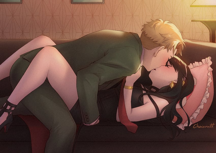 yor briar and twilight (spy x family and 1 more) drawn by chocorut