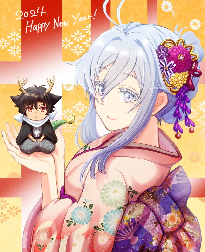 vladilena millize and shinei nouzen (86 -eightysix-) drawn by kamatanu_free