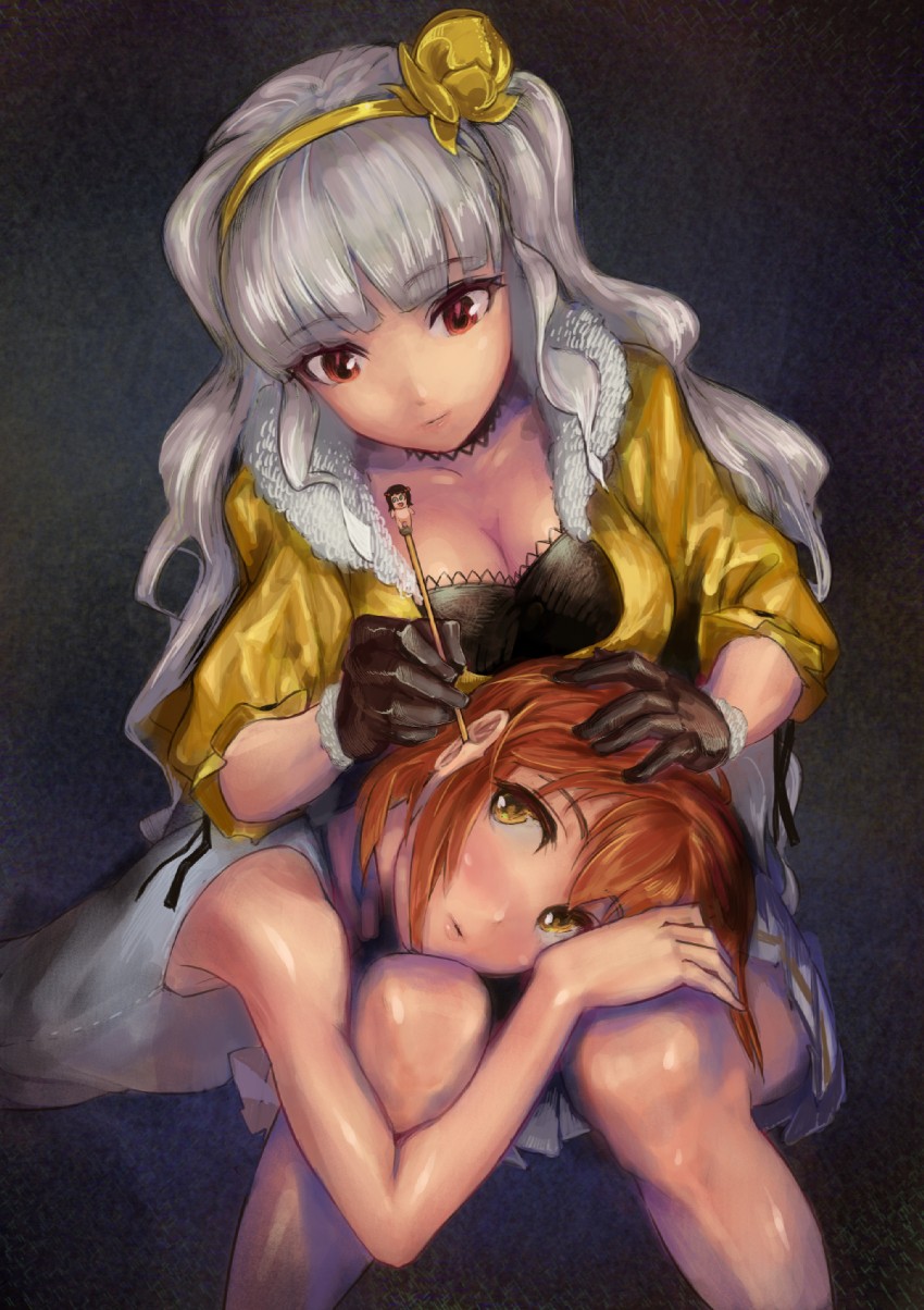 shijou takane, hagiwara yukiho, and nonowa (idolmaster and 1 more) drawn by dokiyuri