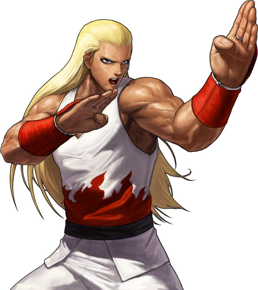andy bogard (the king of fighters and 2 more) drawn by ogura_eisuke