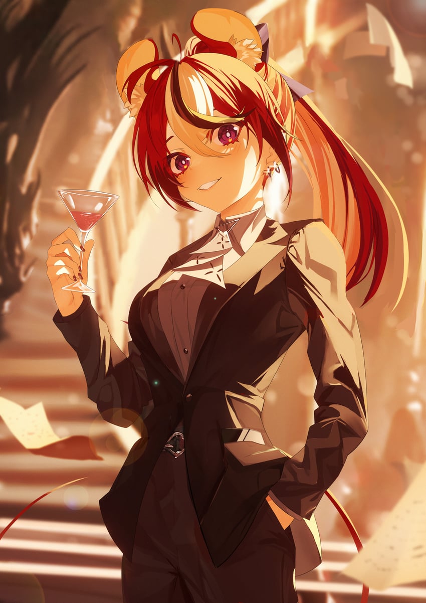 hakos baelz (hololive and 1 more) drawn by jiang_ye_kiri