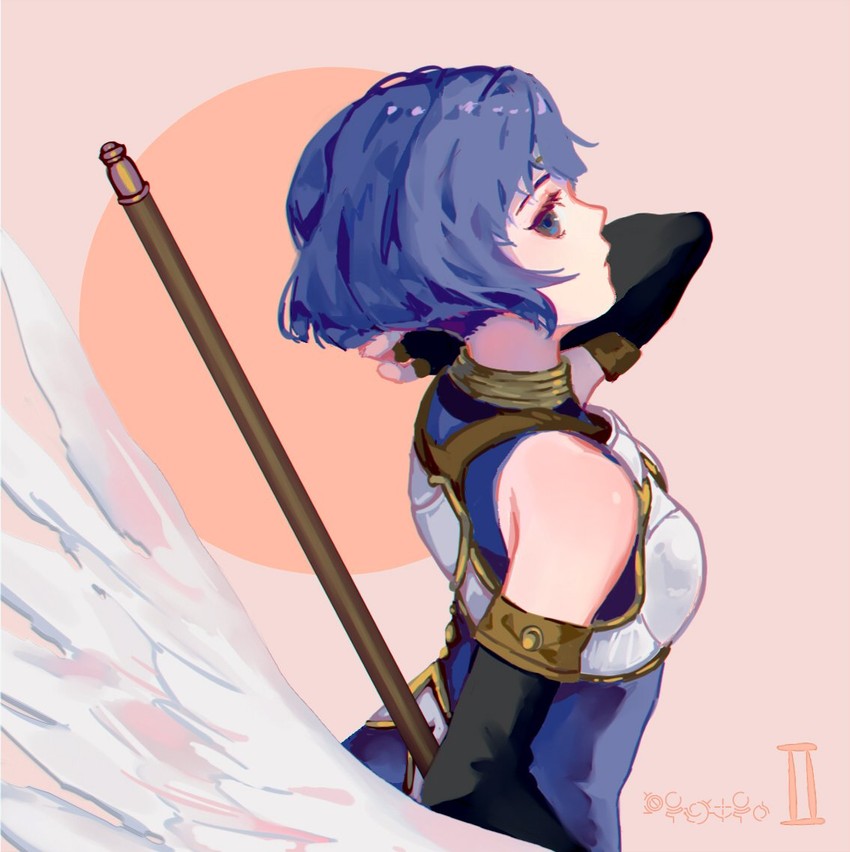 catria (fire emblem and 2 more) drawn by rheamii