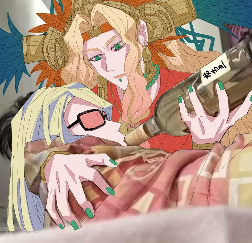 tezcatlipoca and quetzalcoatl (fate and 1 more) drawn by 24621898