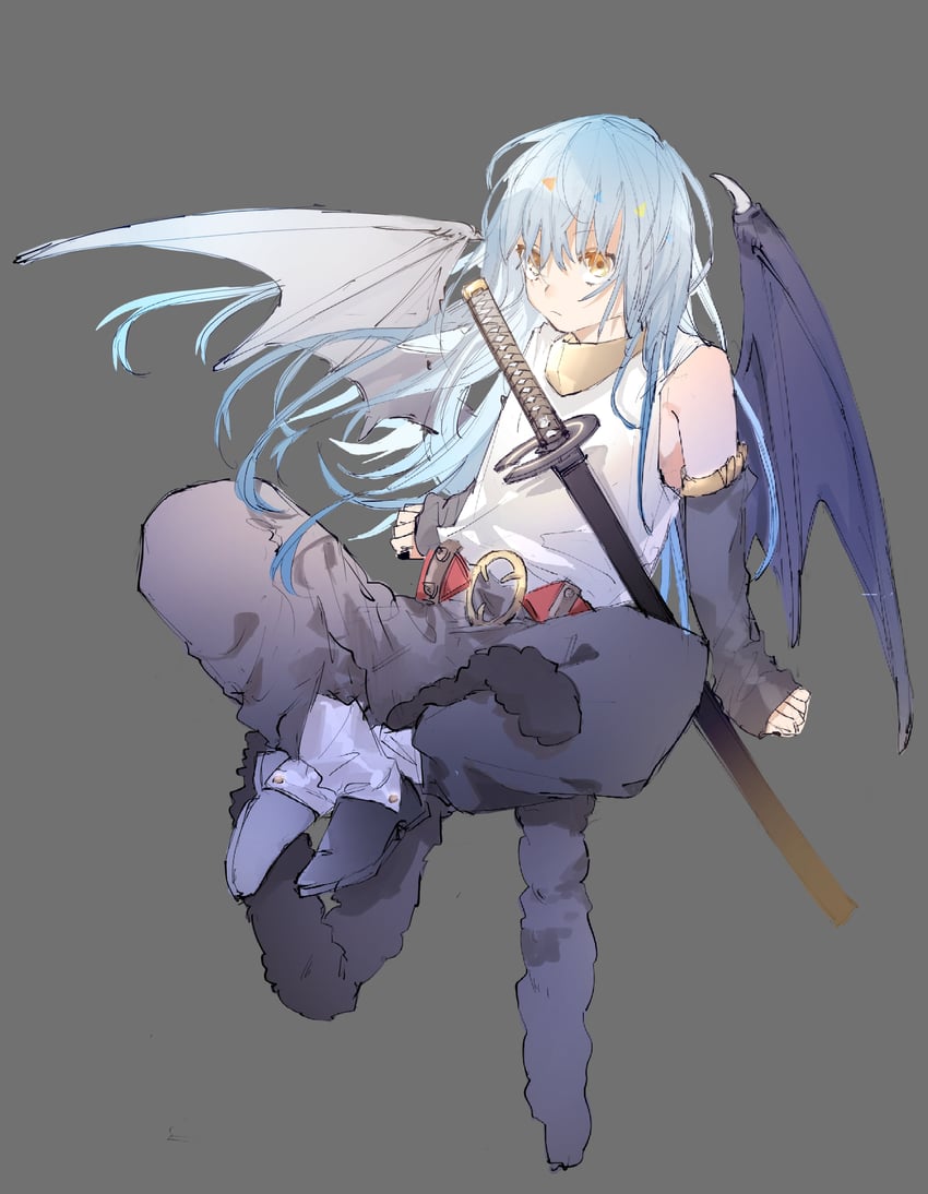 rimuru tempest (tensei shitara slime datta ken) drawn by renga_(yukikmr0422)