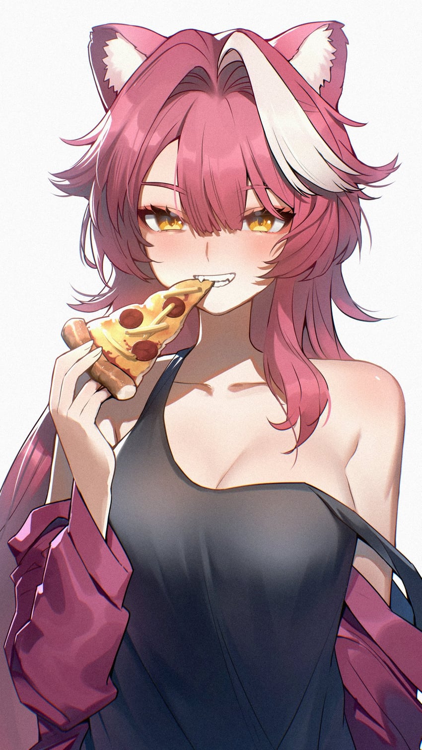 raora panthera (hololive and 1 more) drawn by bingsardina
