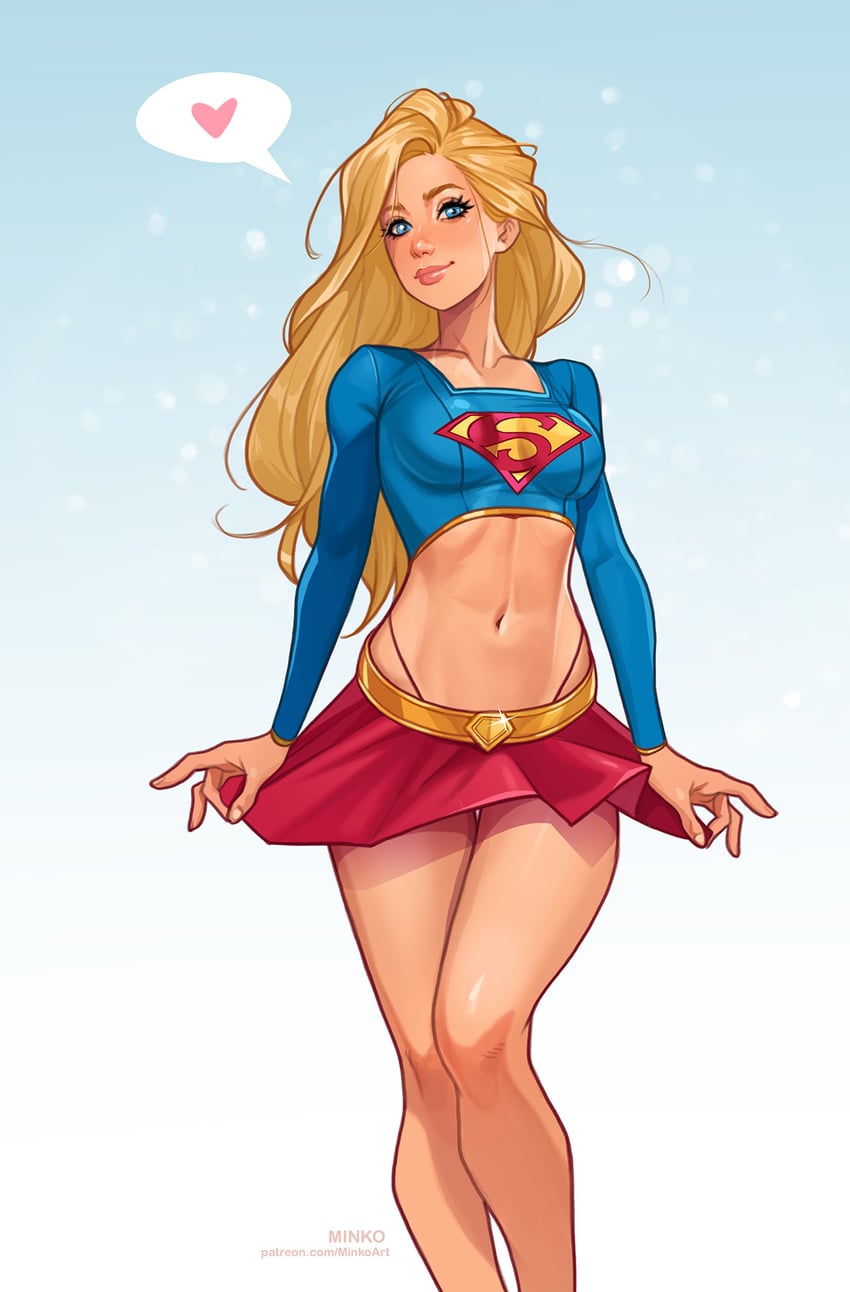 supergirl (dc comics and 1 more) drawn by olena_minko