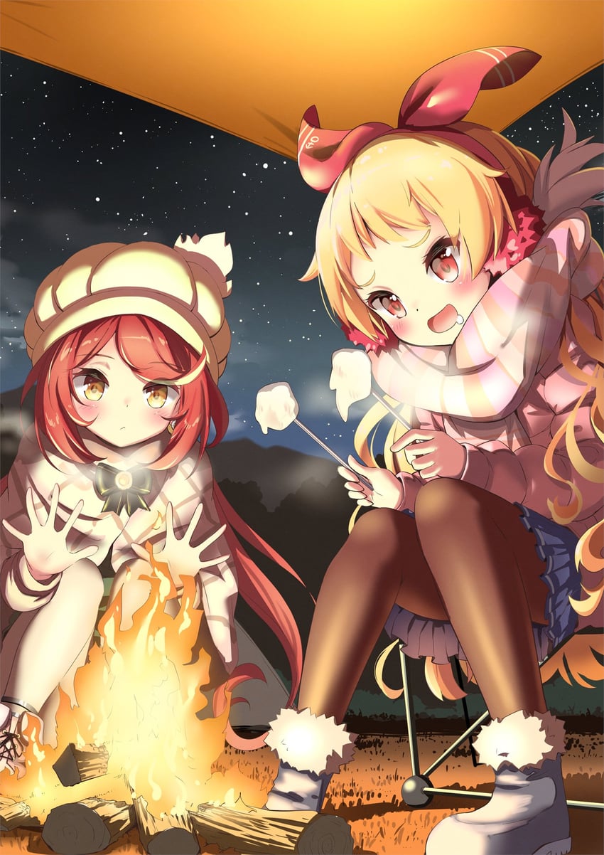 jenkins and jersey (azur lane and 1 more) drawn by n2midori