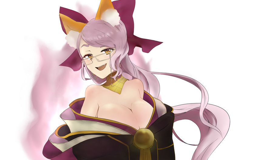 tamamo, tamamo no mae, and koyanskaya (fate and 1 more) drawn by kuri_maron