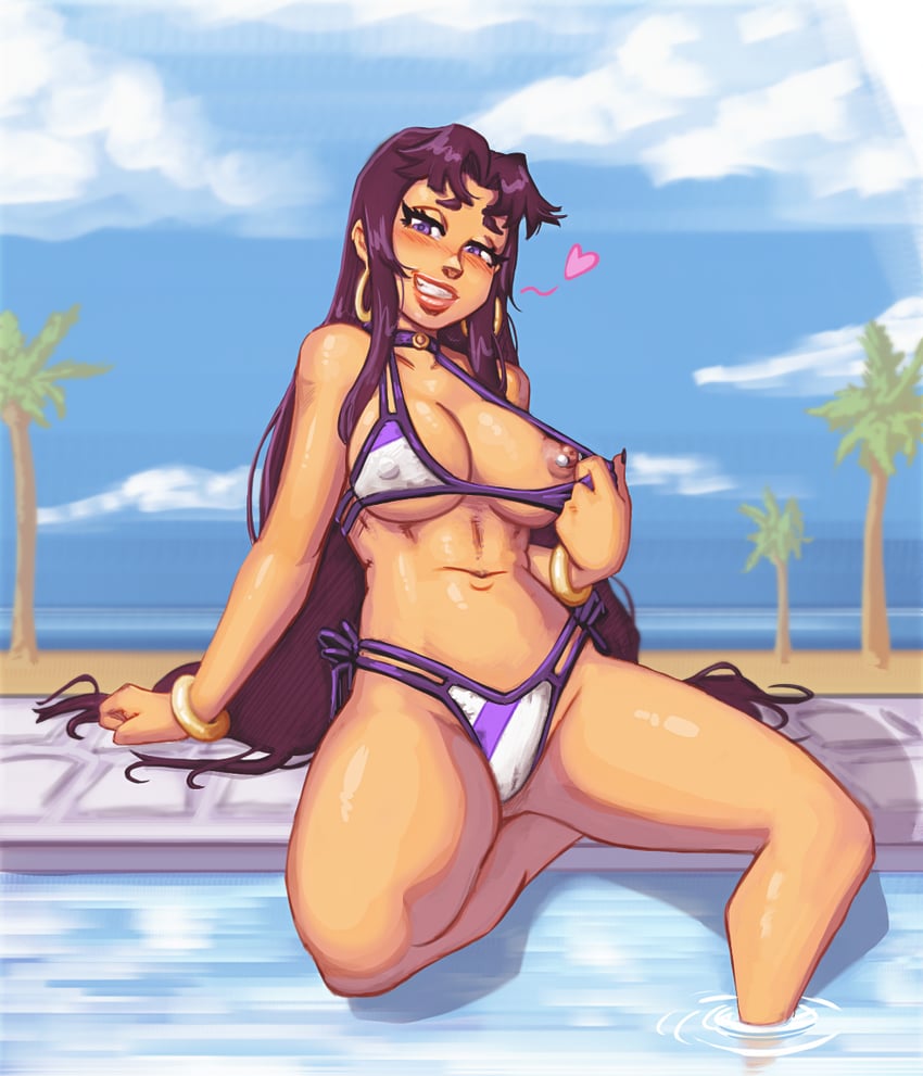 blackfire (dc comics and 1 more) drawn by l0ngsword