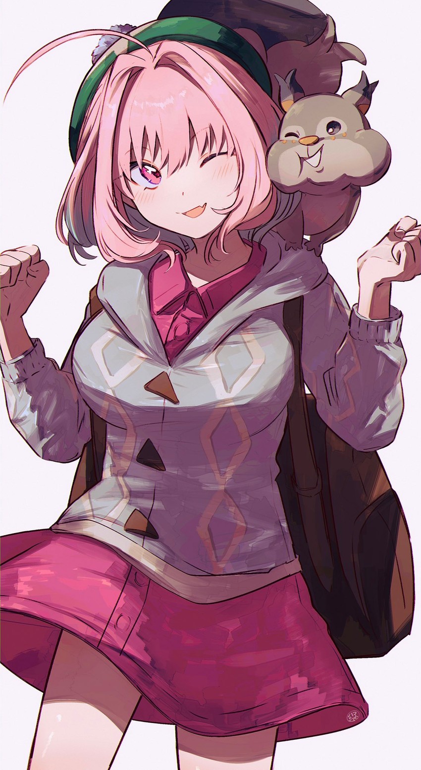 gloria, yumemi riamu, and skwovet (pokemon and 3 more) drawn by hamachamu