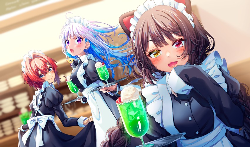 lize helesta, ange katrina, inui toko, and sebastian piyodore (nijisanji) drawn by hina_(hinalovesugita)