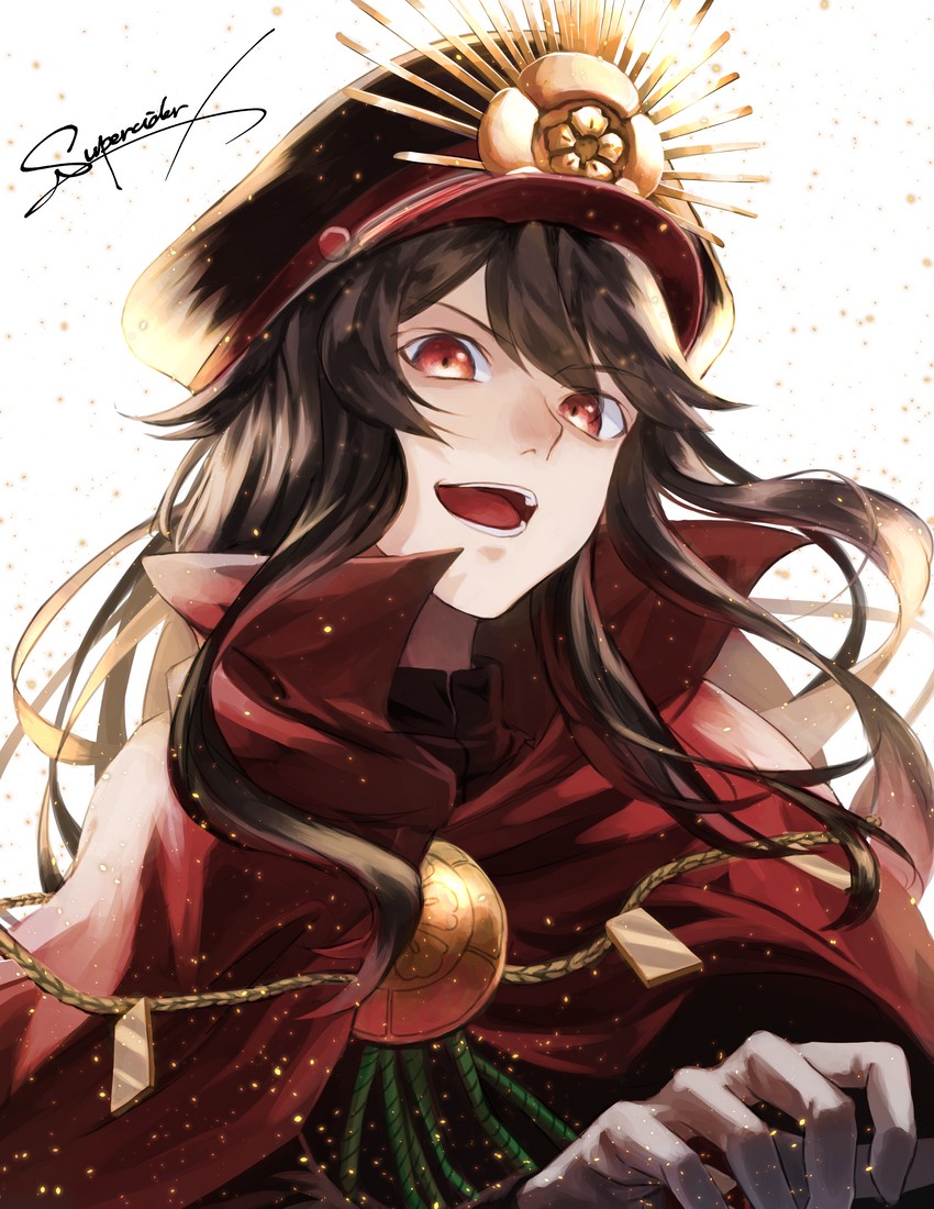 oda nobunaga (fate and 2 more) drawn by akiwashi