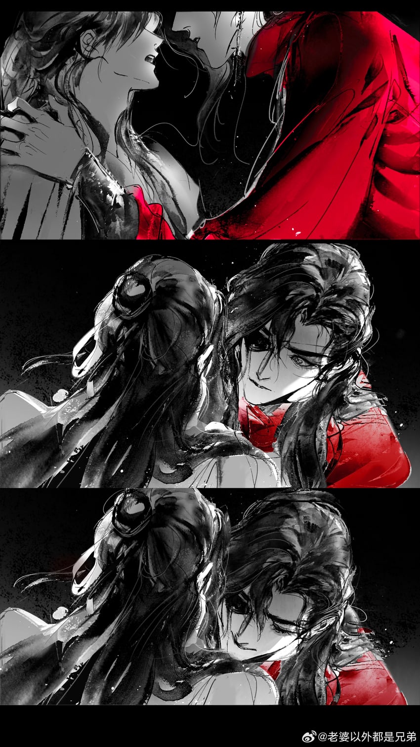 xie lian and hua cheng (tianguan cifu) drawn by weibo_5541843220