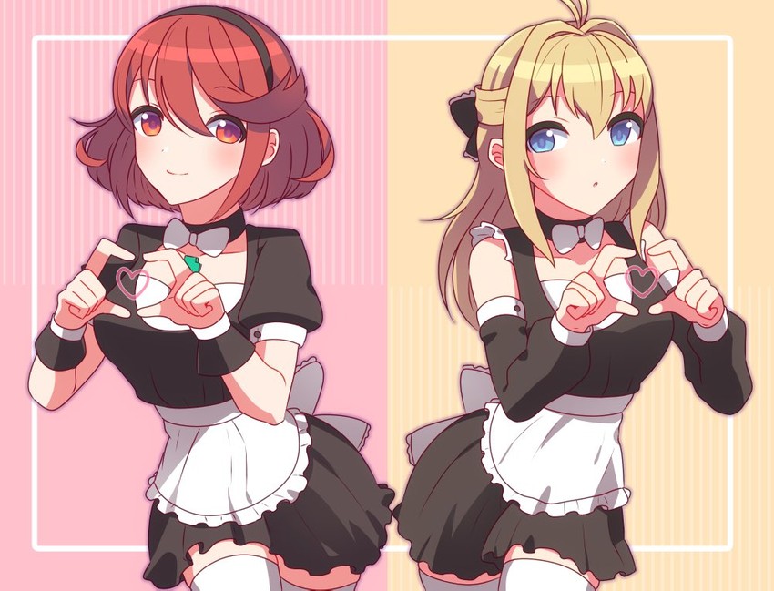 pyra and fiora (xenoblade chronicles and 2 more) drawn by ncsmumi