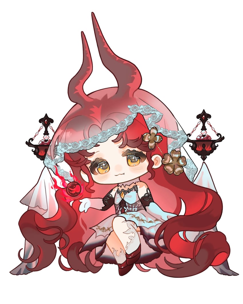 heart of repentence and feather of judgement (nikki and 1 more) drawn by eeeestella