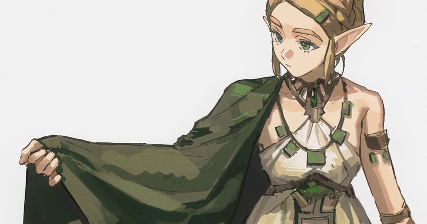 princess zelda (the legend of zelda and 1 more) drawn by iuew