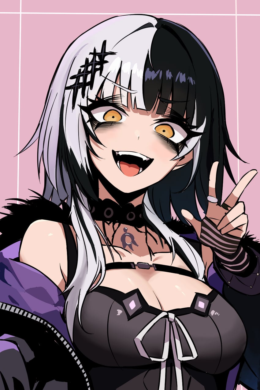 shiori novella (hololive and 1 more) drawn by nagainegi