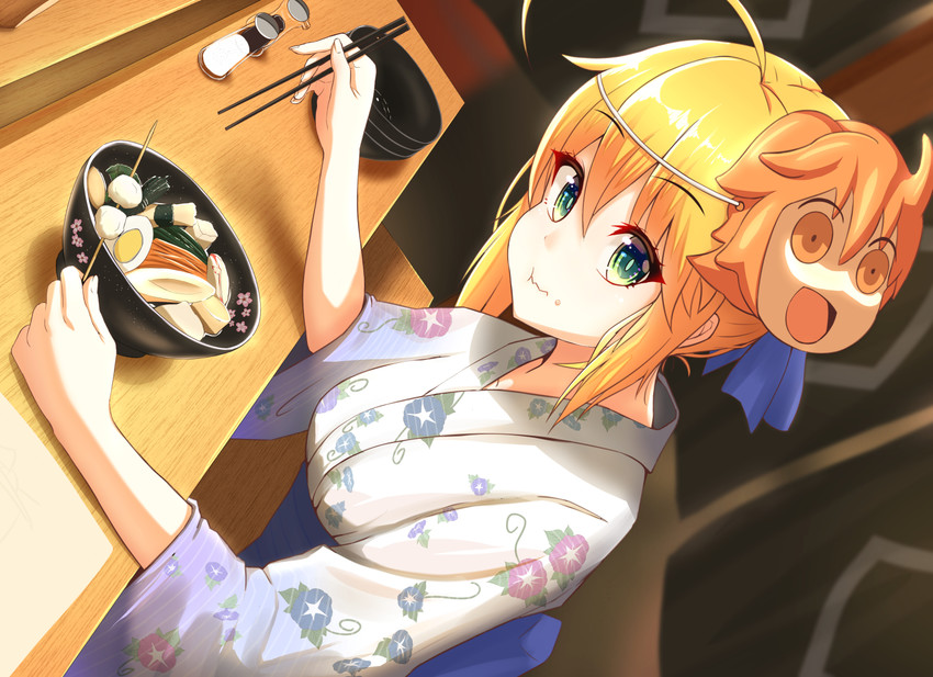 artoria pendragon, saber, and fujimaru ritsuka (fate and 2 more) drawn by nekoda_(maoda)