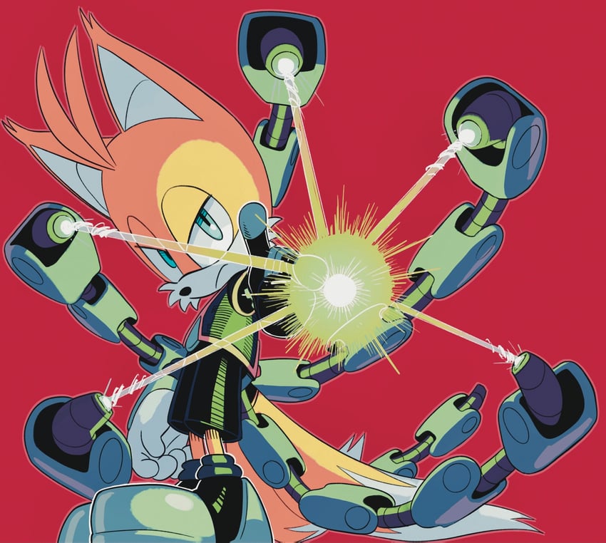 nine (sonic and 1 more) drawn by stars_kii