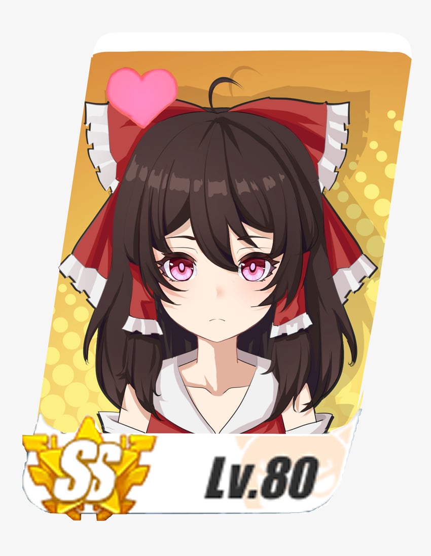 hakurei reimu (touhou and 2 more) drawn by penglai_de_yu
