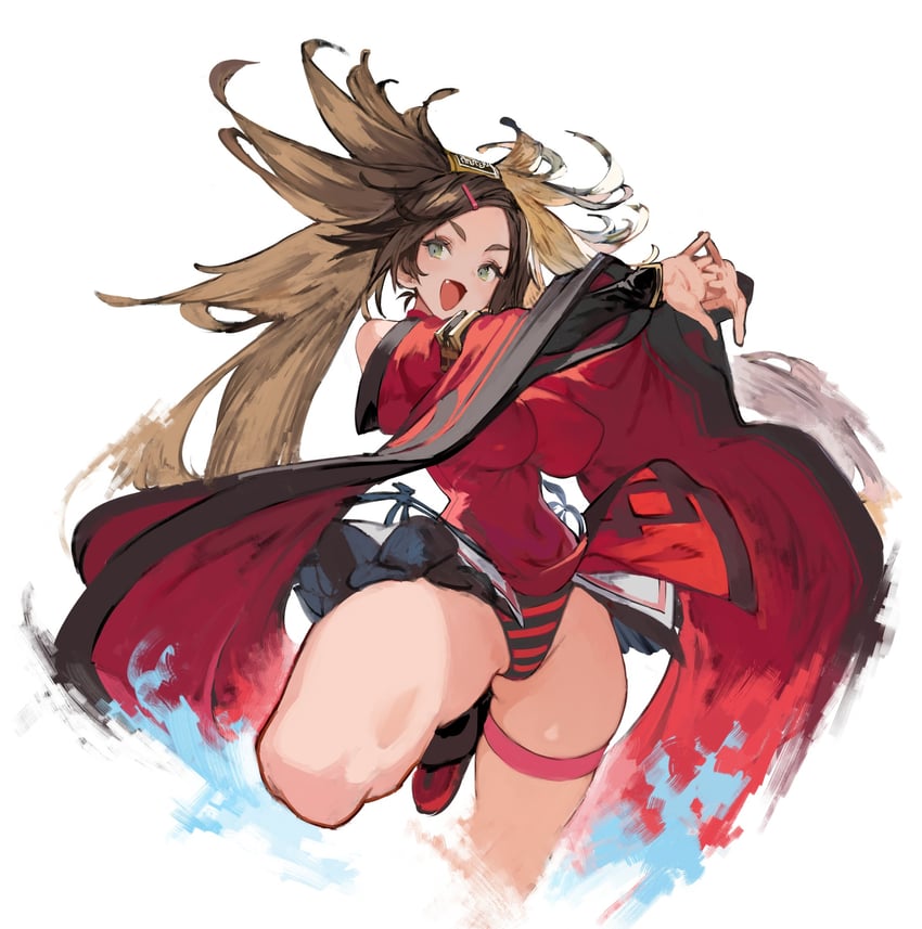 kuradoberi jam (guilty gear and 1 more) drawn by npa_(sirokurokuma)