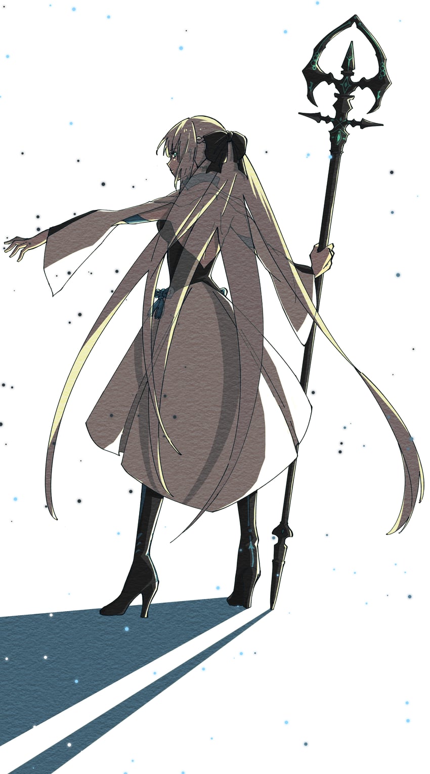 morgan le fay (fate and 1 more) drawn by poshu